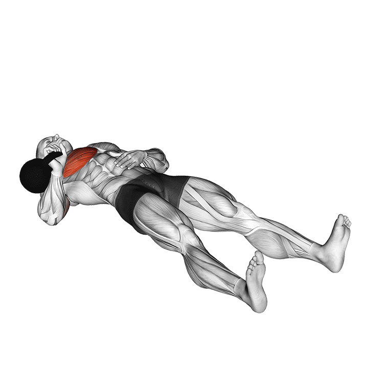 kettlebell one arm floor press