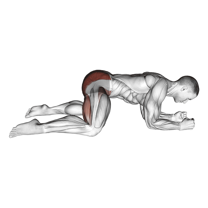 rocking frog stretch