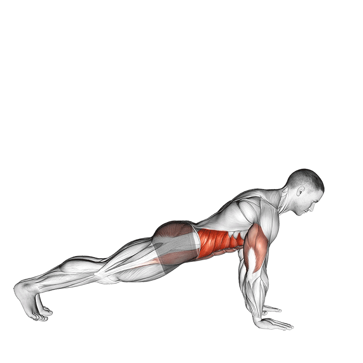 push-up to side plank