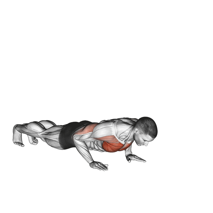 raise single arm push-up