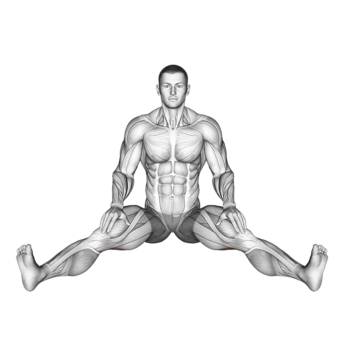 seated wide angle pose sequence demonstration