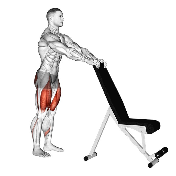 potty squat with support demonstration