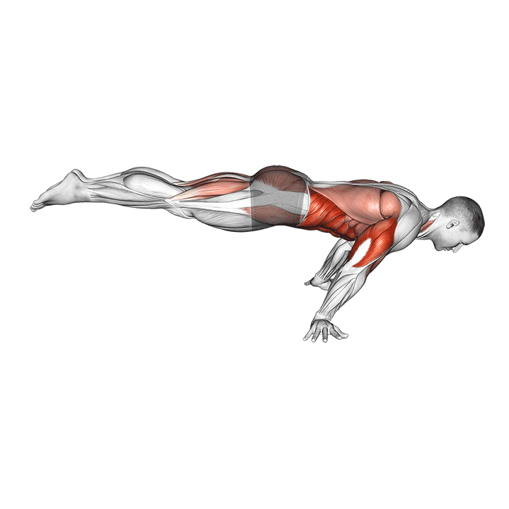 full planche push-up demonstration